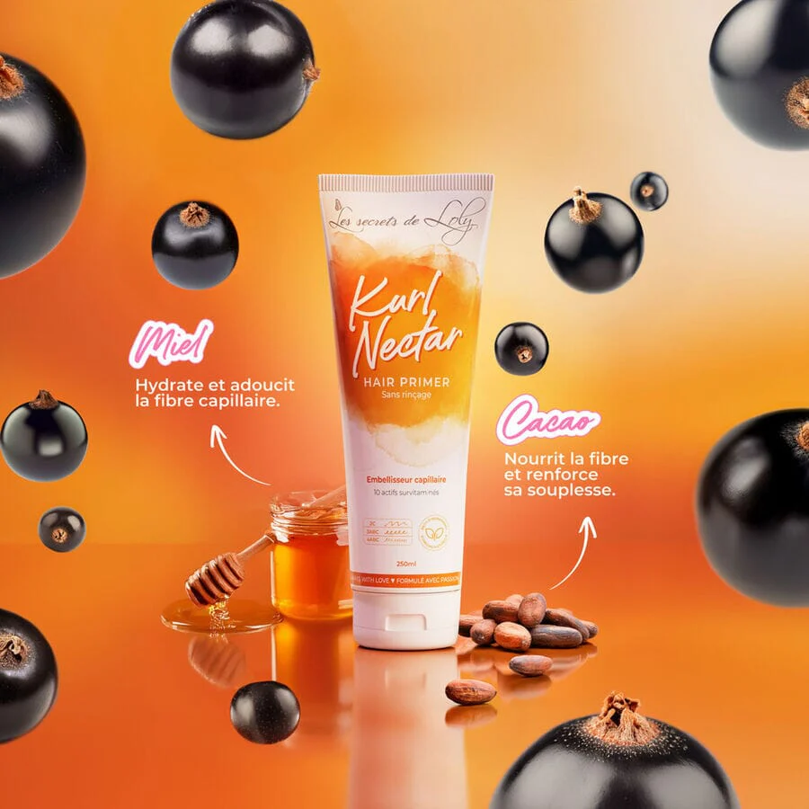 Kurl Nectar - Crème sans rinçage réparatrice et hydratante - Image 2